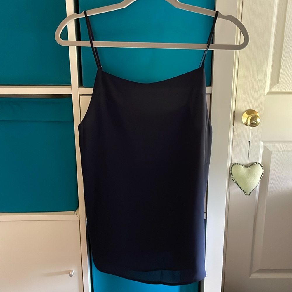 Loft Black Tank Top Medium